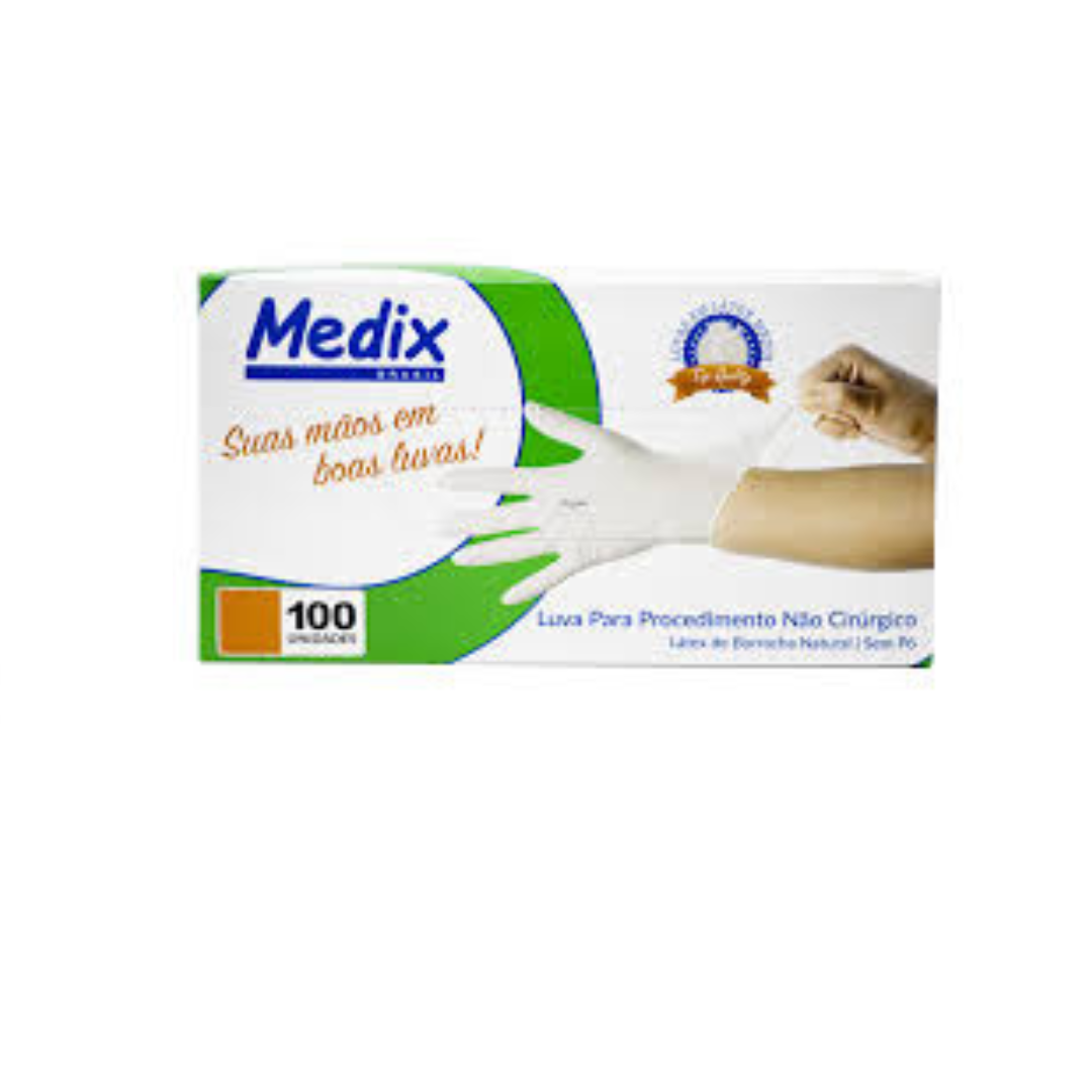 Luvas Látex